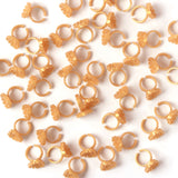 100 PCS Sweet Heart V-Shaped Glue Cups Ring newcomelashes