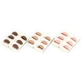 3 Pairs Replacement Eyelids for Training Mannequin Head newcomelashes