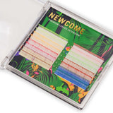 Neon Jewel Ombre Lashes Mixed Color 0.07MM newcomelashes