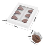 3 Pairs Replacement Eyelids for Training Mannequin Head newcomelashes