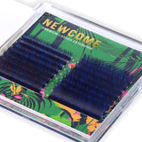 Mixed Royal Blue Colorful Lashes 0.07MM newcomelashes